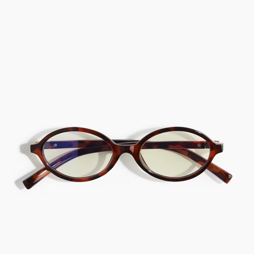 BLUE LIGHT OVAL EYEGLASSES